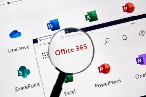 Microsoft Office 365 tools for nonprofits including OneDrive, SharePoint, Excel, PowerPoint, and Teams